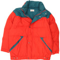 Giacca imbottita con cappuccio da uomo Etirel UK 40 Large Red Colourblock invernale