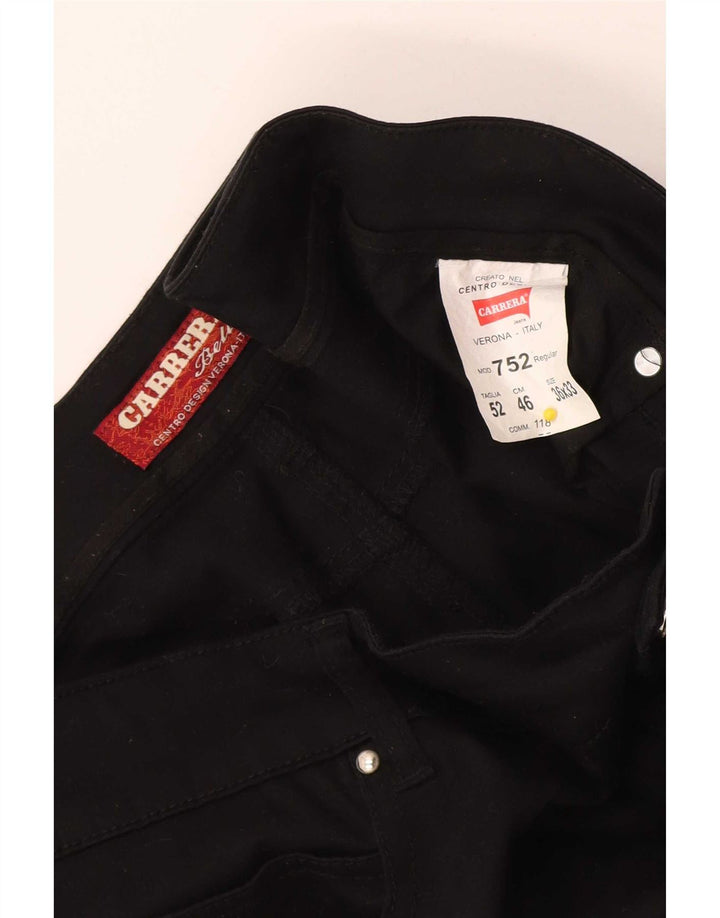 Pantaloni casual dritti da uomo Carrera W36 L33 neri