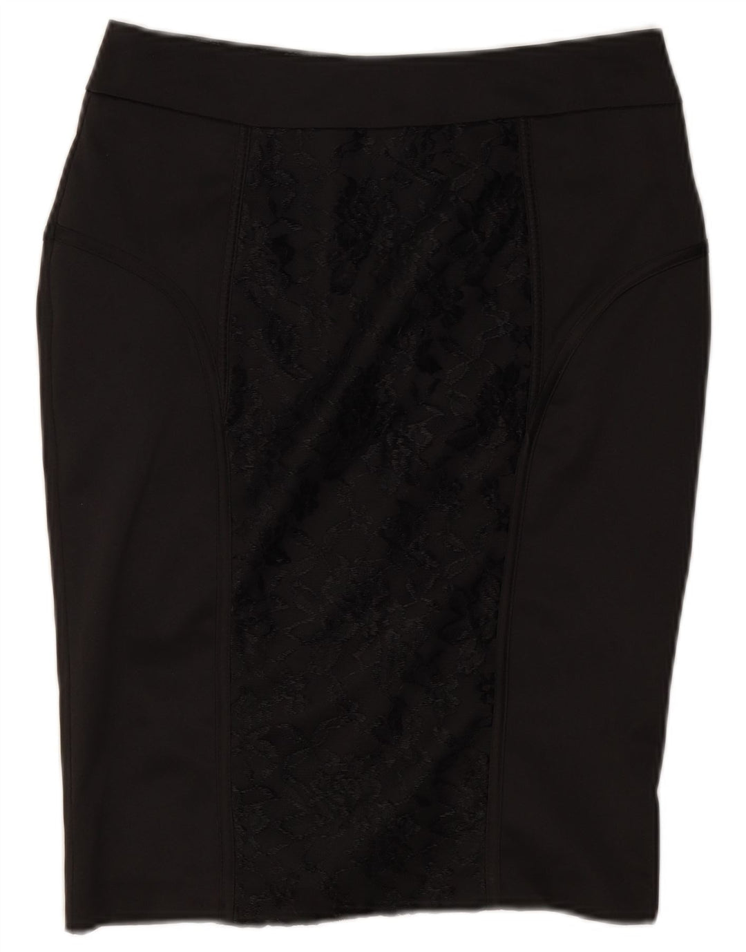 Gonna a tubino da donna Dunnes UK 8 piccola W26 poliestere floreale nero