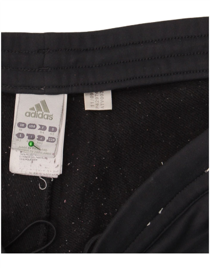 Pantaloni da tuta da donna Adidas UK 16 Large Grigio Poliestere