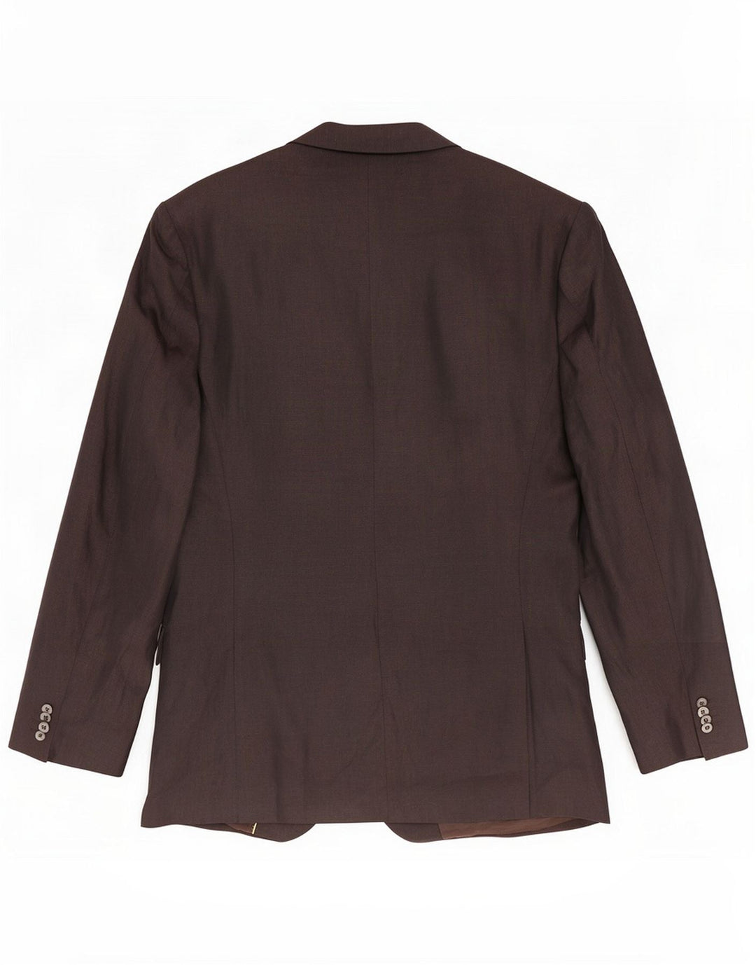 Giacca blazer da uomo a 3 bottoni Massimo Dutti EU 56 XL Lino marrone