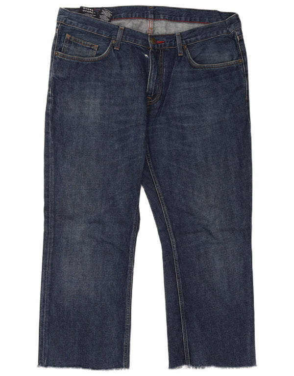 Jeans corti da uomo Tommy Hilfiger W38 L25 cotone blu