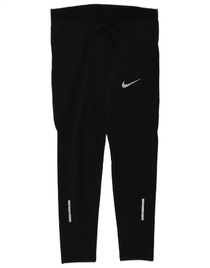 Leggings Nike da uomo grandi in poliestere nero