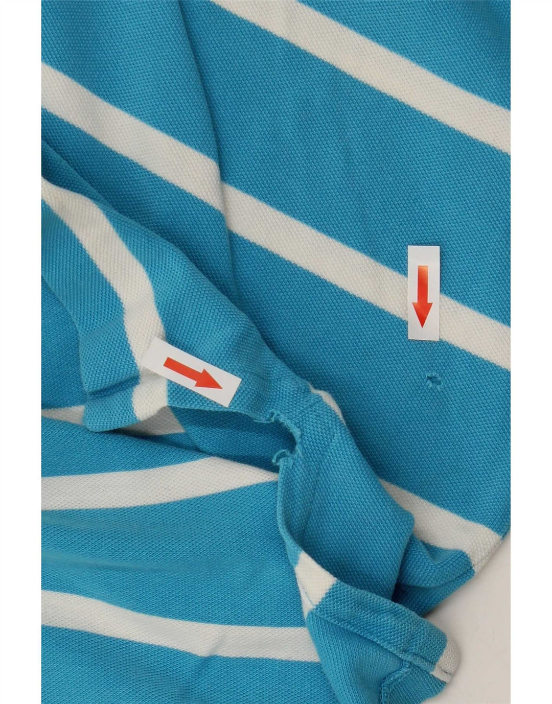 Polo Ralph Lauren Camicia da uomo piccola in cotone a righe blu
