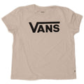 VANS Womens Graphic T-Shirt Top UK 10 Small Off White