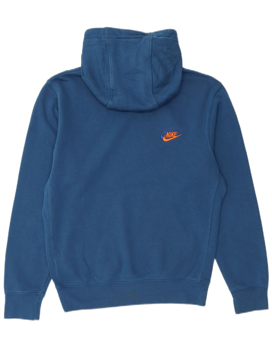 Felpa con cappuccio da uomo Nike XS in cotone blu