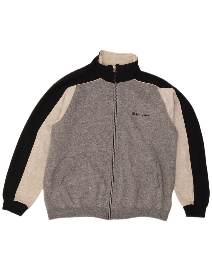 Giacca da tuta da uomo Champion, colore grigio medio, colore sportivo