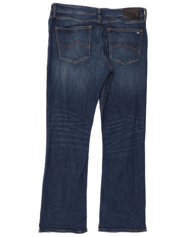 Jeans bootcut da uomo Tommy Hilfiger Ryan vestibilità rilassata W34 L32 cotone blu
