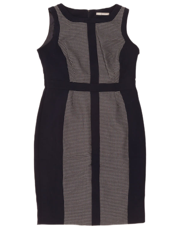 Abito tubino da donna Marks & Spencer UK 14 Grande blu navy geometrico