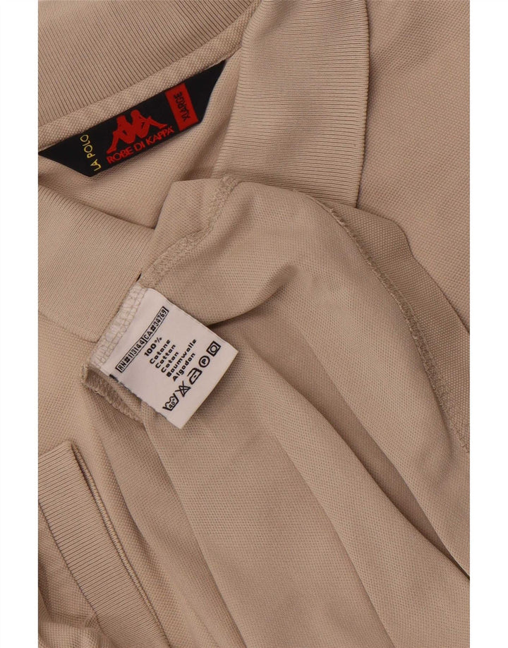 Polo Kappa Uomo XL Cotone Beige