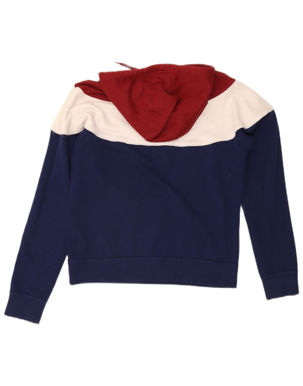Felpa con cappuccio da uomo Nike XS in cotone color block multicolore