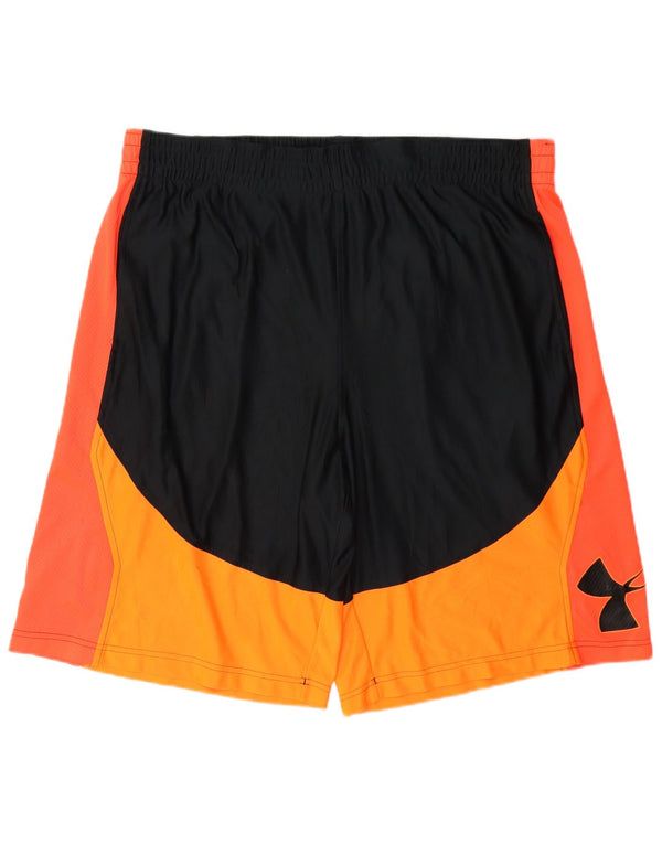 Pantaloncini sportivi grafici da uomo Under Armour XL Black Colourblock