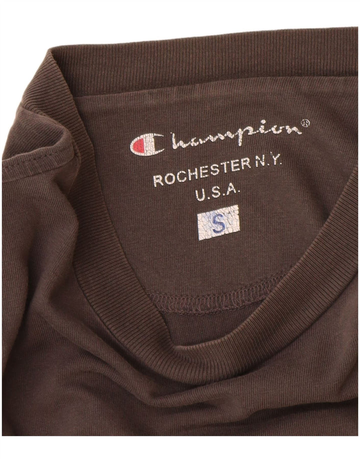 Top da uomo a maniche lunghe Champion Small grigio