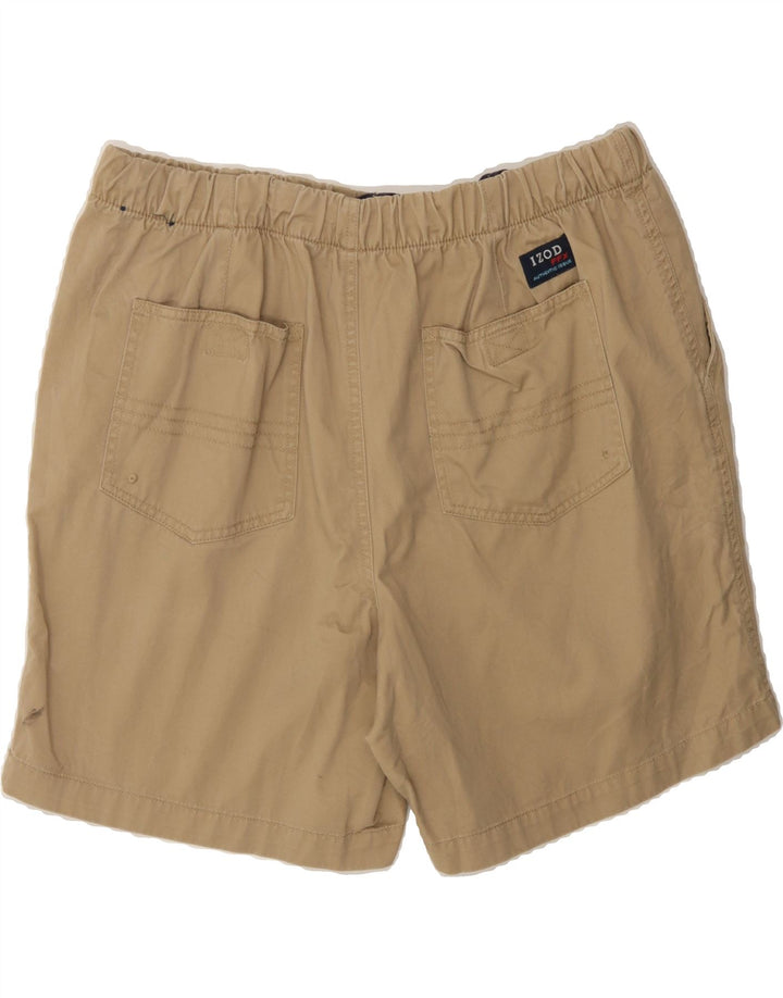 IZOD Mens Chino Shorts Large W34  Beige Cotton Vintage Izod and Second-Hand Izod from Messina Hembry 