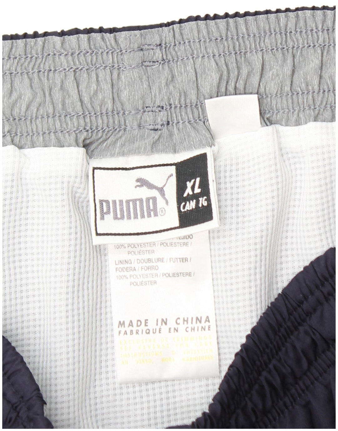 PUMA Mens Sport Shorts XL  Navy Blue Polyester