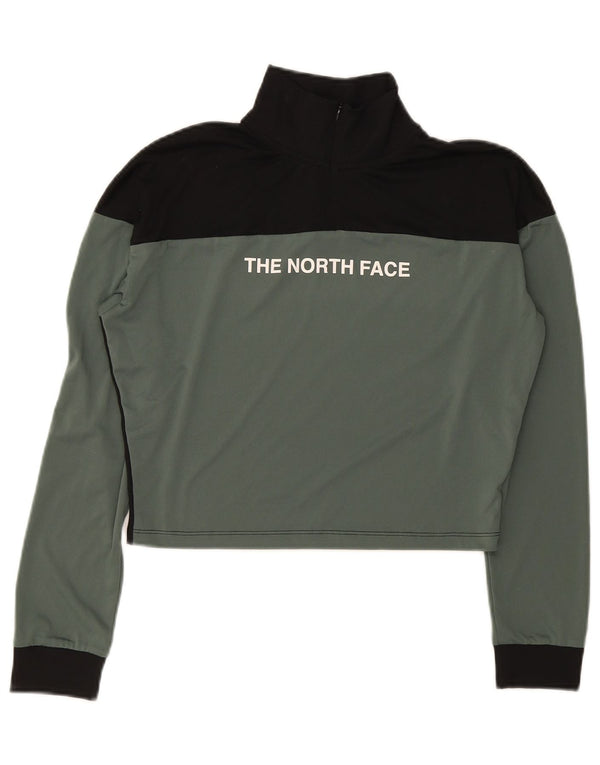 The North Face Maglietta da donna con grafica pullover Top UK 14 Medium Cachi