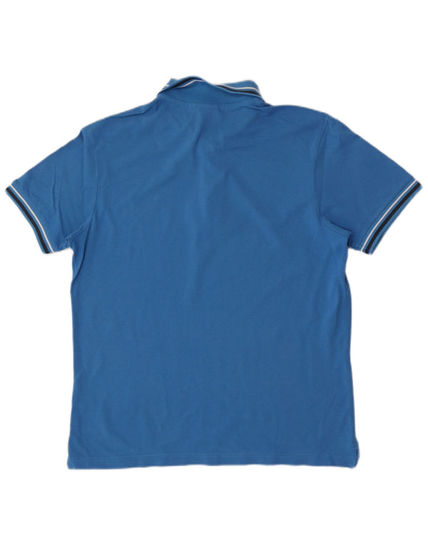 Polo Diadora Uomo Large Blu Cotone