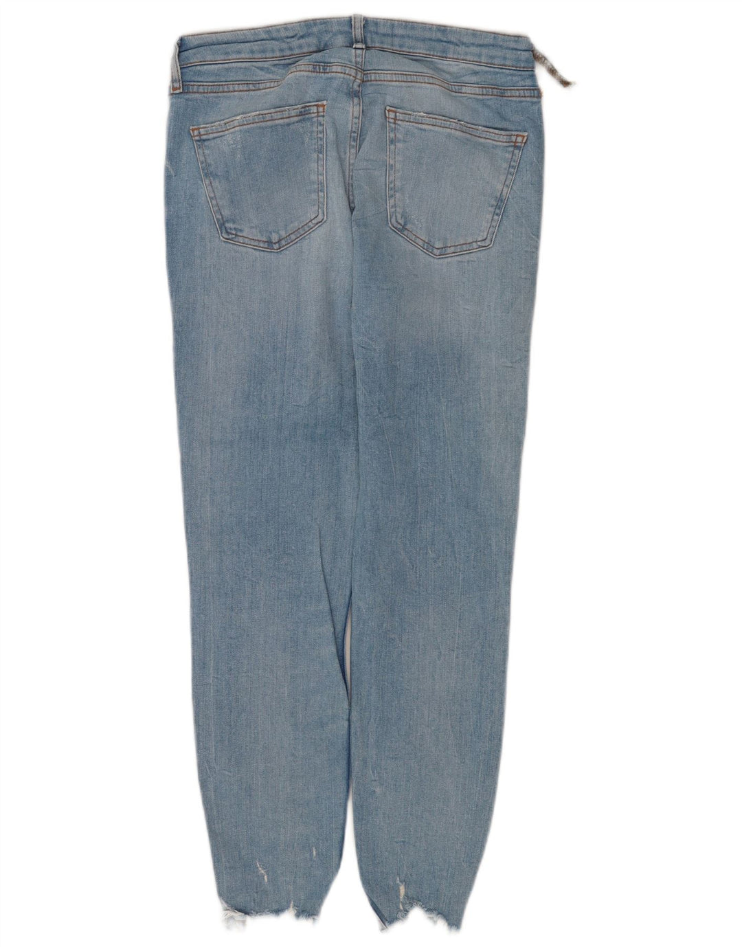 Jeans skinny effetto invecchiato da donna Zara EU 40 medio W30 L27 cotone blu