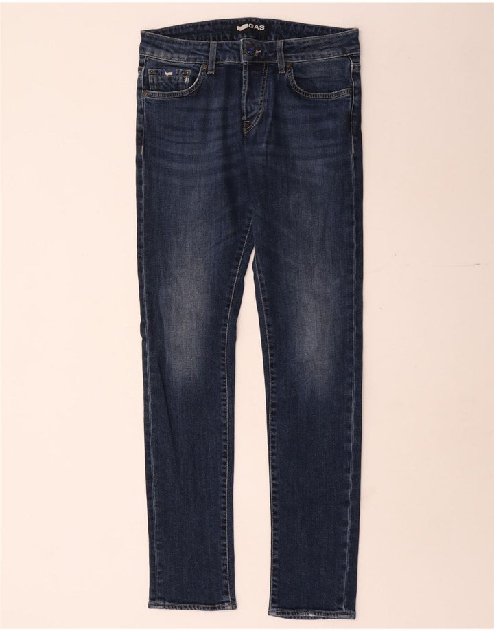 Jeans slim da donna Gas W29 L32 cotone blu