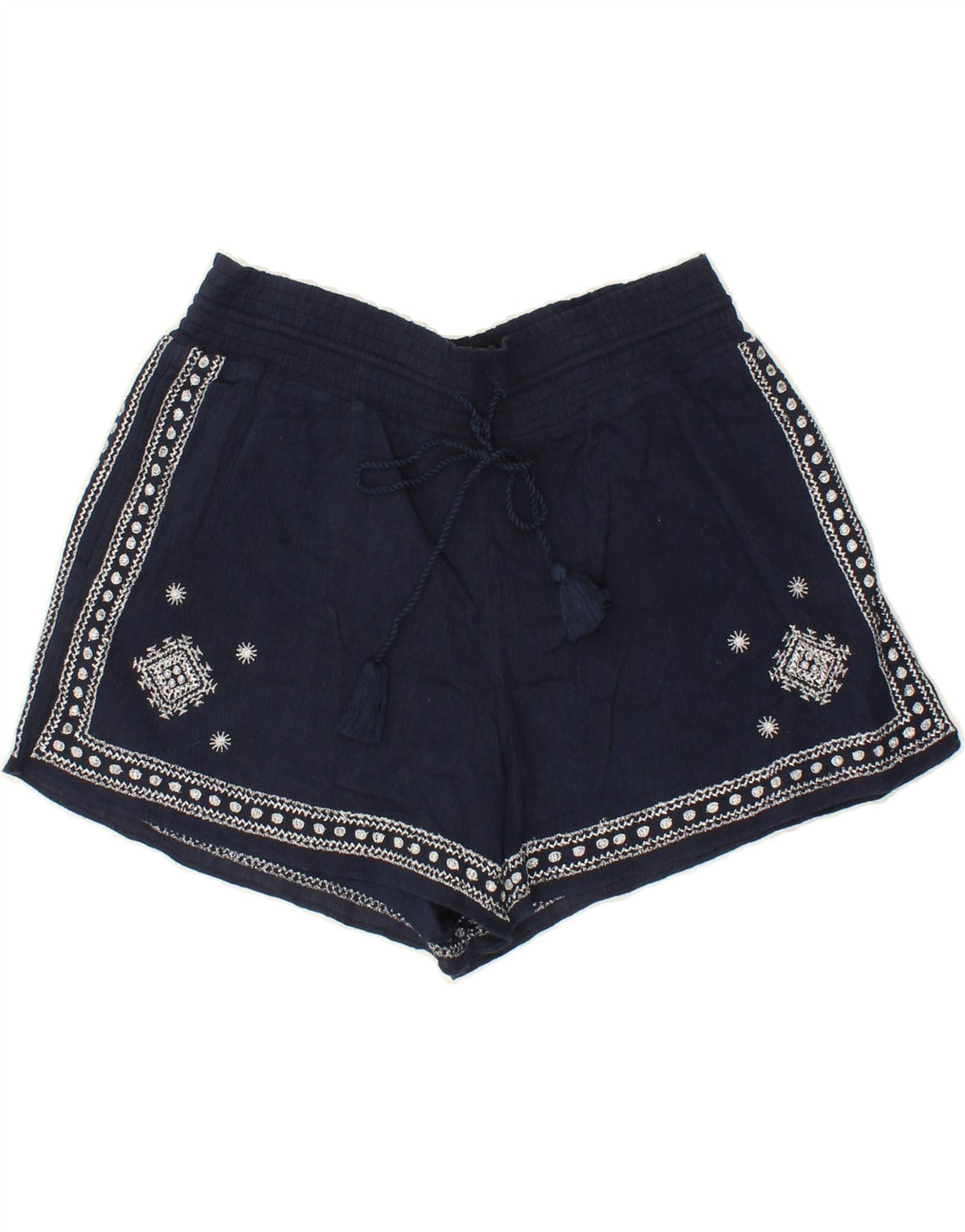 J. CREW Womens Casual Shorts US 8 Medium W30  Navy Blue Cotton Vintage J. Crew and Second-Hand J. Crew from Messina Hembry 