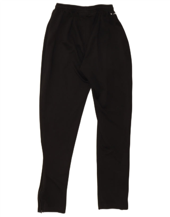 Pantaloni della tuta Adidas Climalite da ragazzo 13-14 anni in poliestere nero