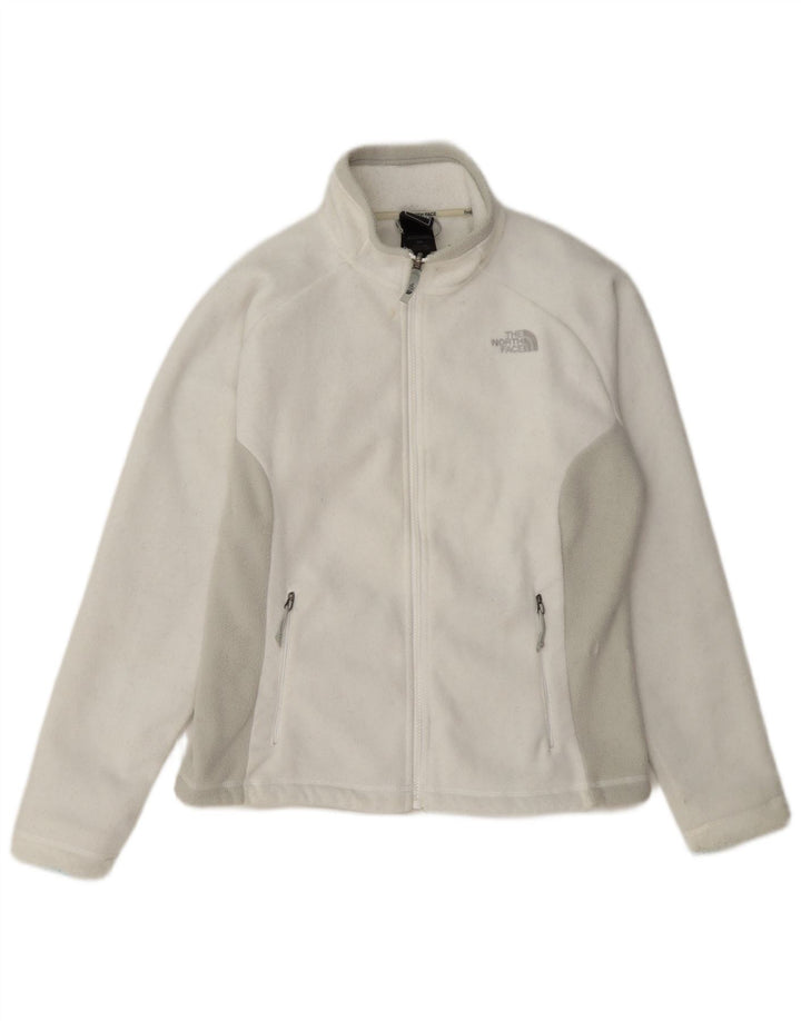 Giacca in pile da donna The North Face UK 10 Small Poliestere color block bianco