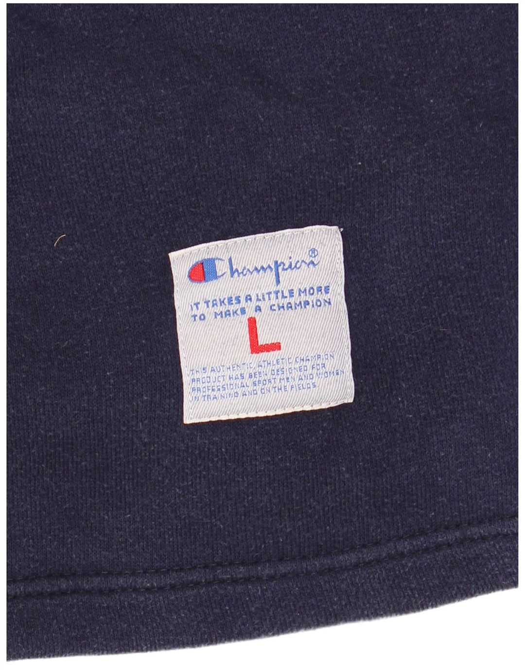 CHAMPION Felpa con grafica oversize da donna UK 16 Large Blu Navy