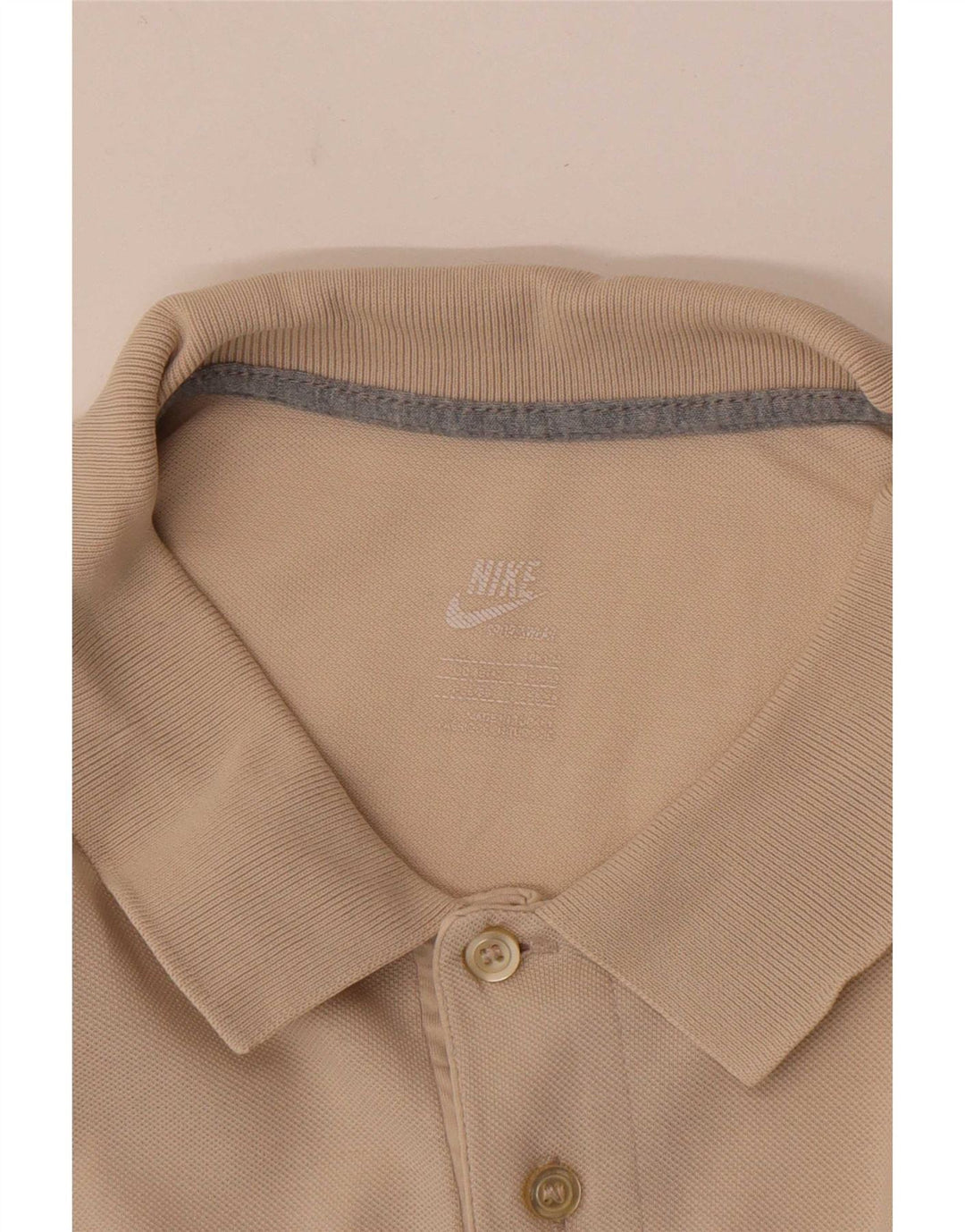 Polo Nike Uomo Large Beige