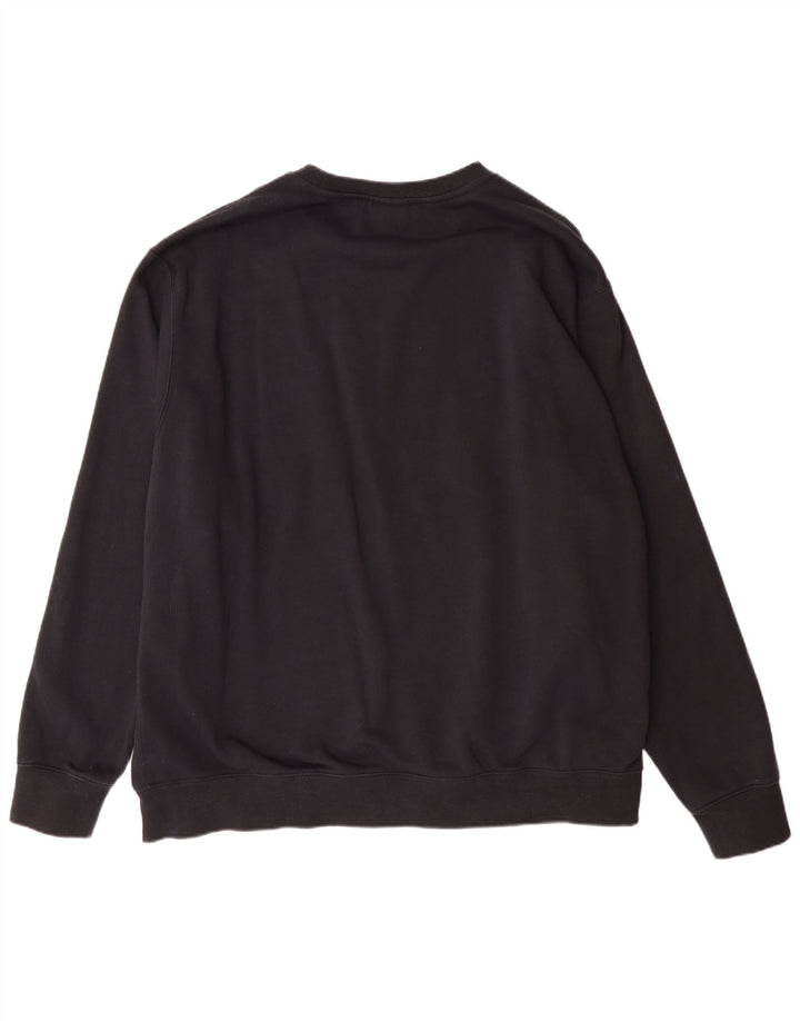 Felpa Nike Uomo Maglione 3XL Cotone Nero