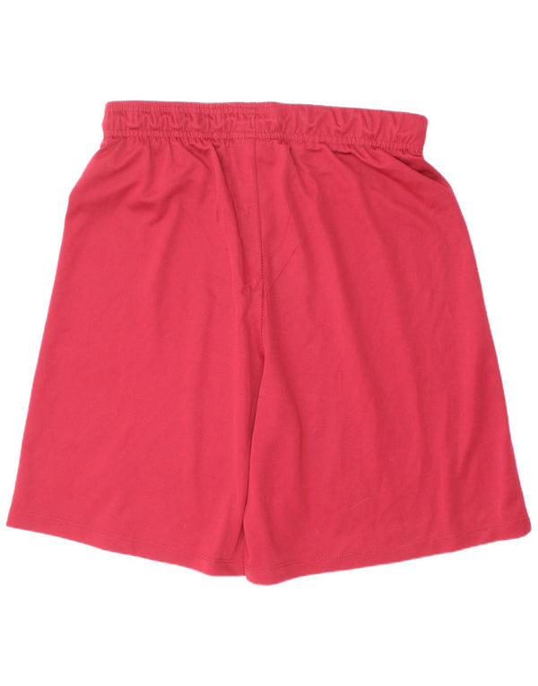Pantaloncini sportivi Nike da ragazzo Dri Fit 13-14 anni XL rosso poliestere