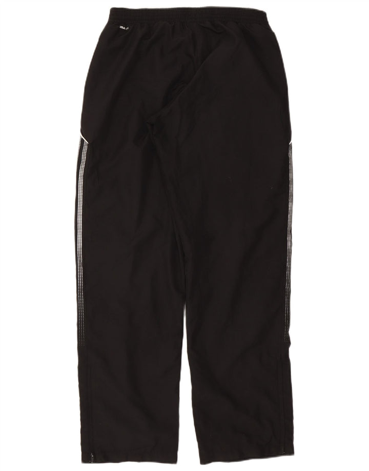 Pantaloni da tuta Adidas Climalite da donna UK 12 Medium Nero Poliestere