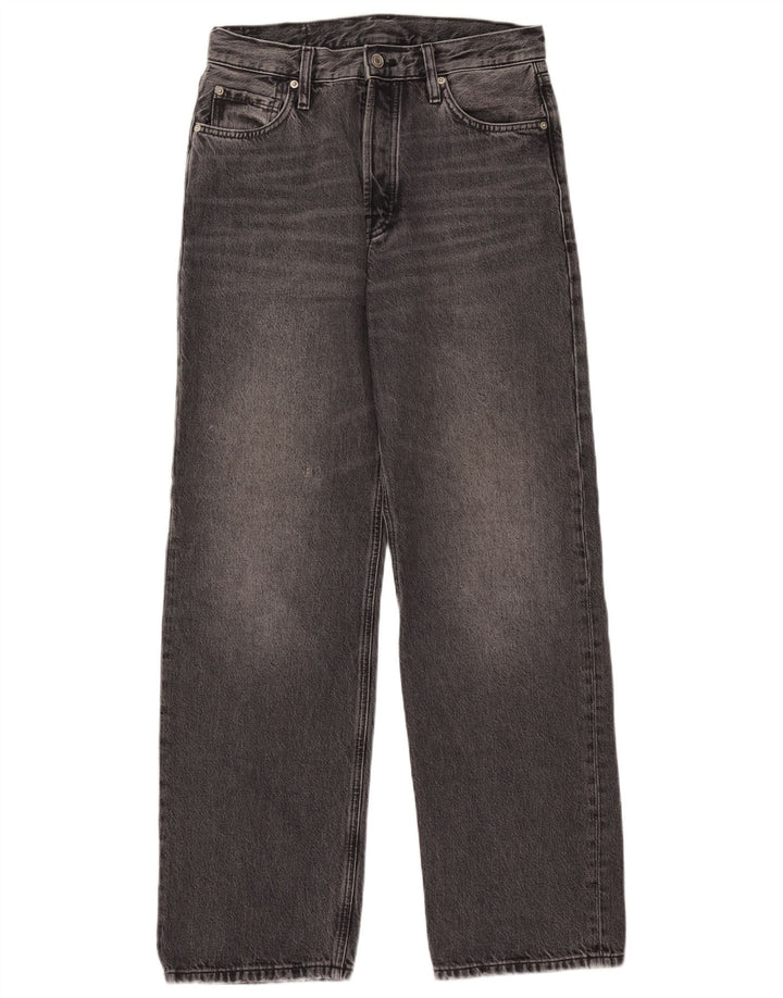 Jeans larghi da donna Massimo Dutti EU 38 Small W28 L30 Cotone grigio