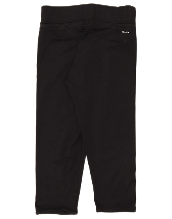 Leggings Adidas Climalite Capri da donna UK 12/14 Poliestere nero medio