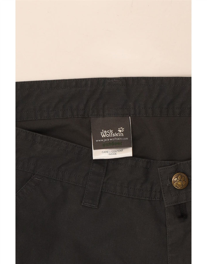 JACK WOLFSKIN Womens Straight Cargo Trousers W36 L32 Grey Polyester Vintage Jack Wolfskin and Second-Hand Jack Wolfskin from Messina Hembry 