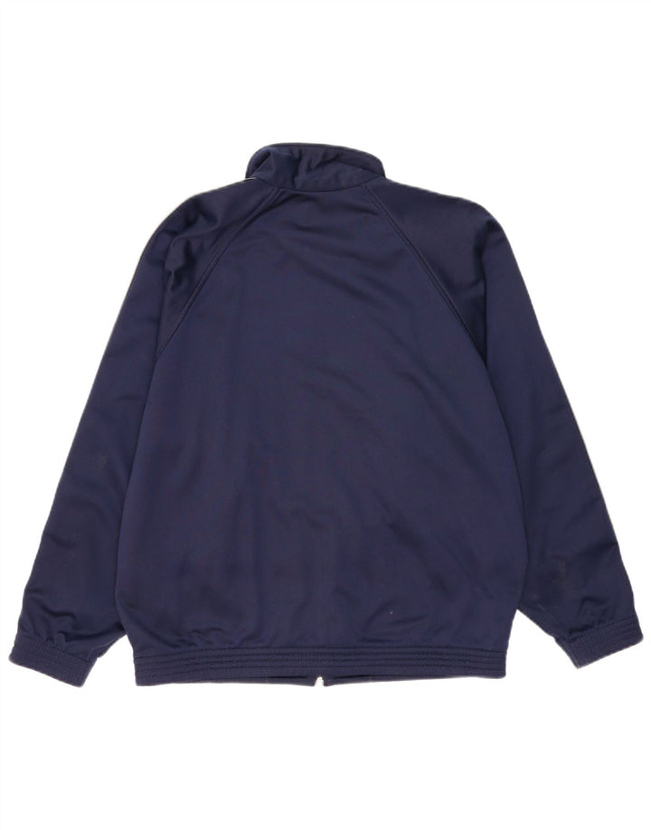 Giacca da ginnastica Champion da uomo con vestibilità ampia e grafica, piccola, blu navy