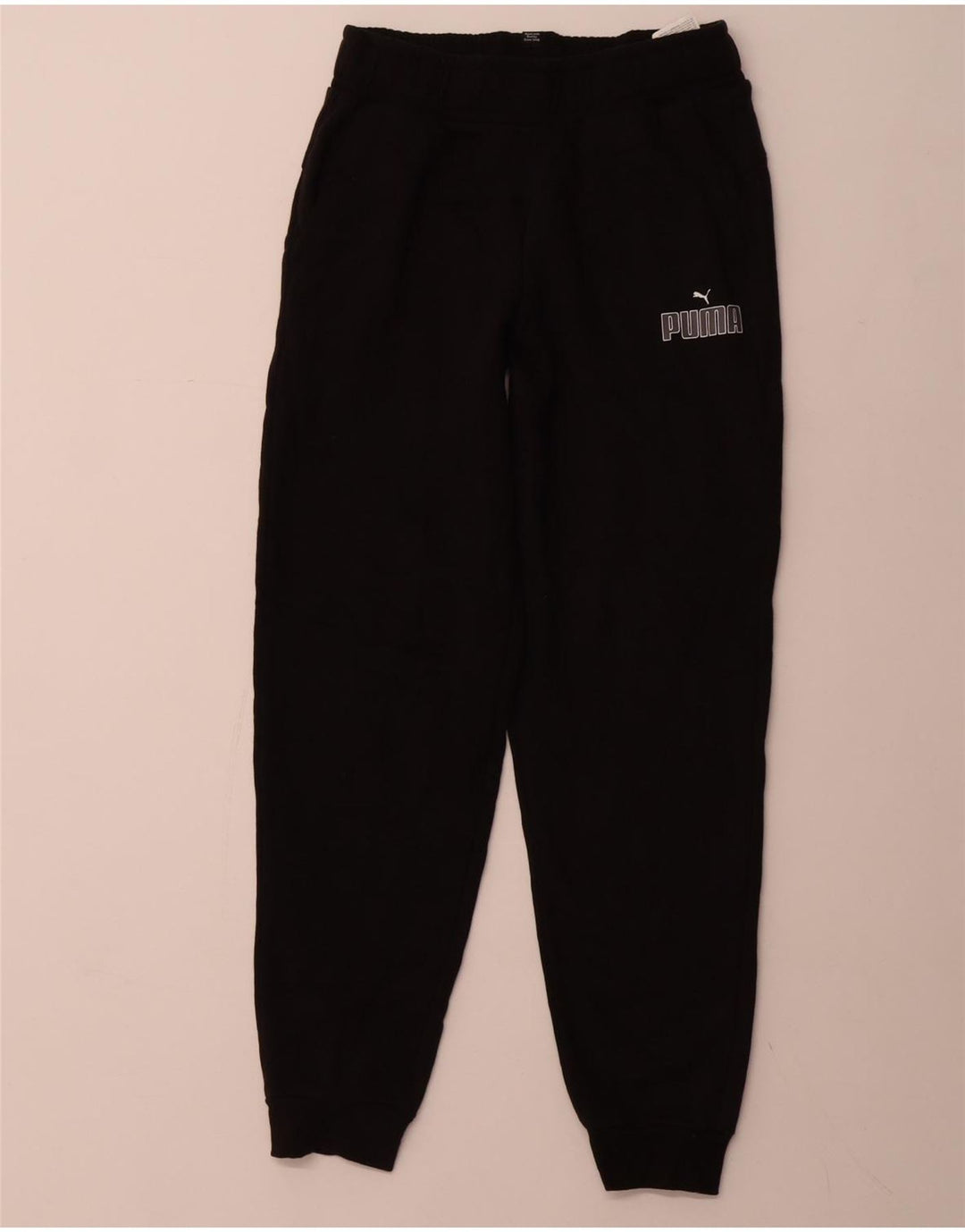 Pantaloni della tuta da ragazzo PUMA Joggers 13-14 anni in cotone nero