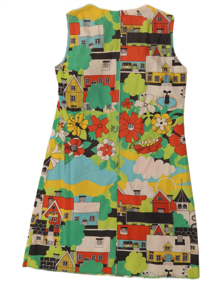 Abito basic da donna VINTAGE IT 42 Novità floreale multicolore media