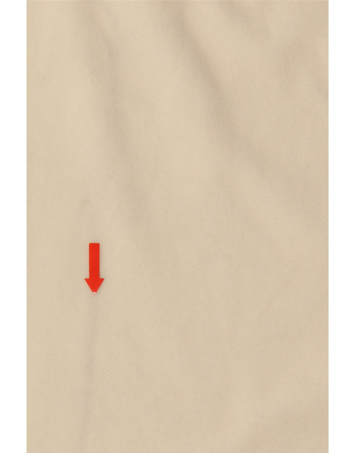 INVICTA Womens Zip Neck Fleece Jumper UK 12 Medium  Off White Polyester Vintage Invicta and Second-Hand Invicta from Messina Hembry 