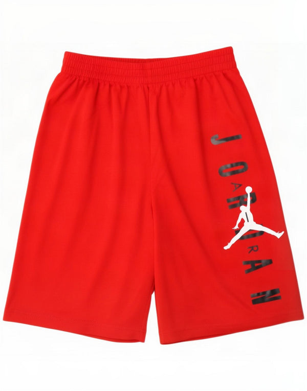 Pantaloncini sportivi con grafica Jordan da ragazzo 13-14 anni XL Rosso Poliestere