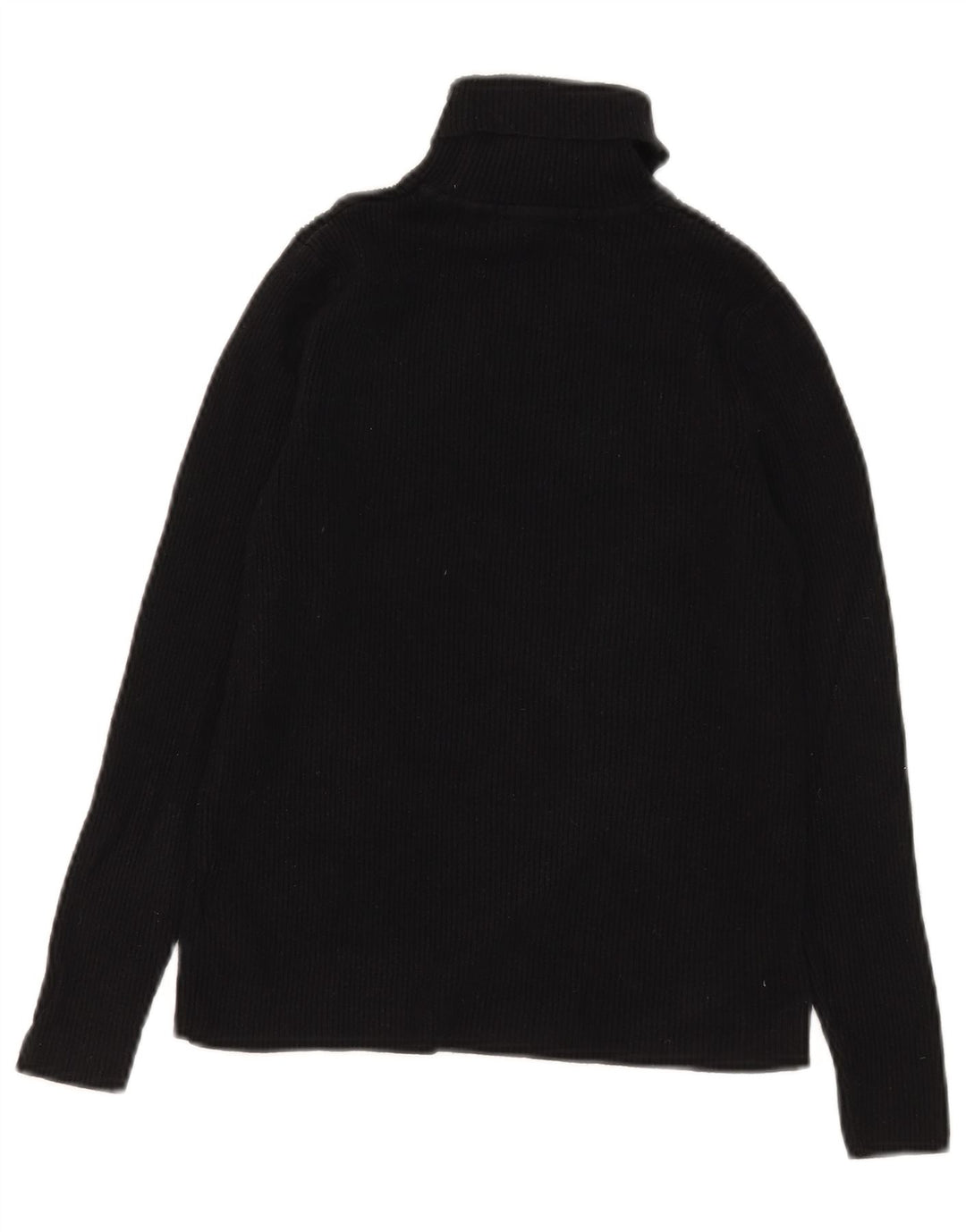 Maglione corto da donna Marks & Spencer con collo alto UK 12 medio Nero