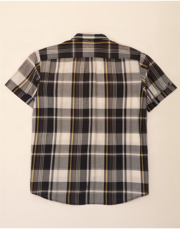 Camicia Lee da uomo a maniche corte, vestibilità regolare, 2XL, scozzese blu