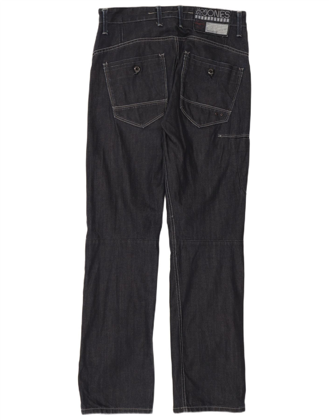 Jeans dritti cargo da uomo Jack & Jones W32 L33 blu navy