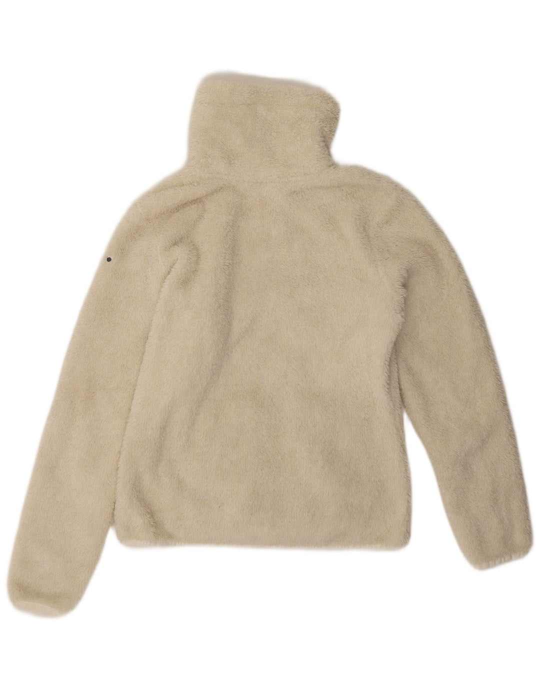 Giacca in pile da donna Icepeak UK 16 grande poliestere bianco sporco