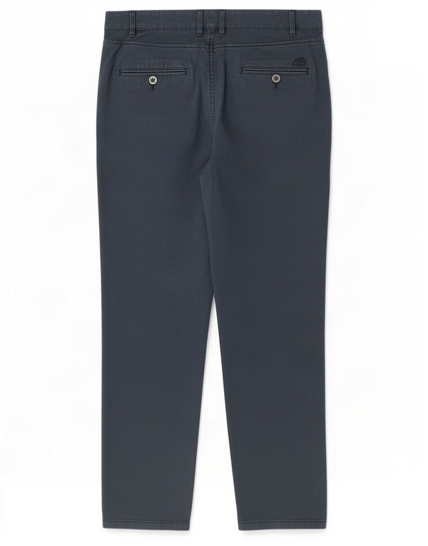 Pantaloni chino slim da donna Massimo Dutti EU 44 XL W34 L30 Blu navy