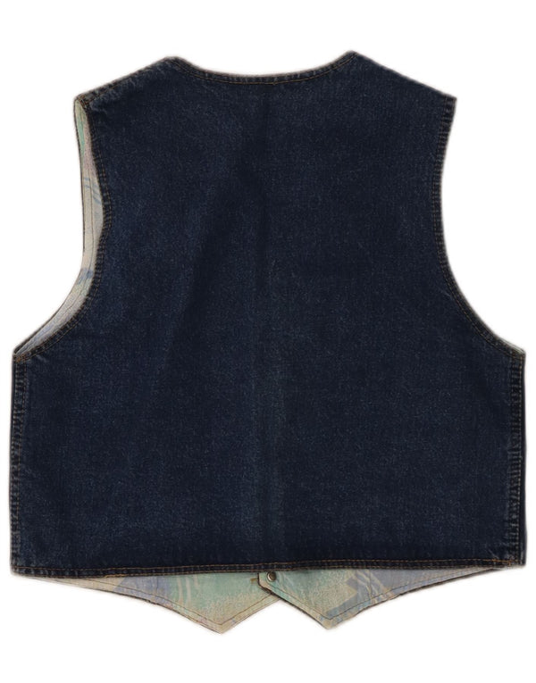 Gilet in denim da donna Protest UK 12 blu medio