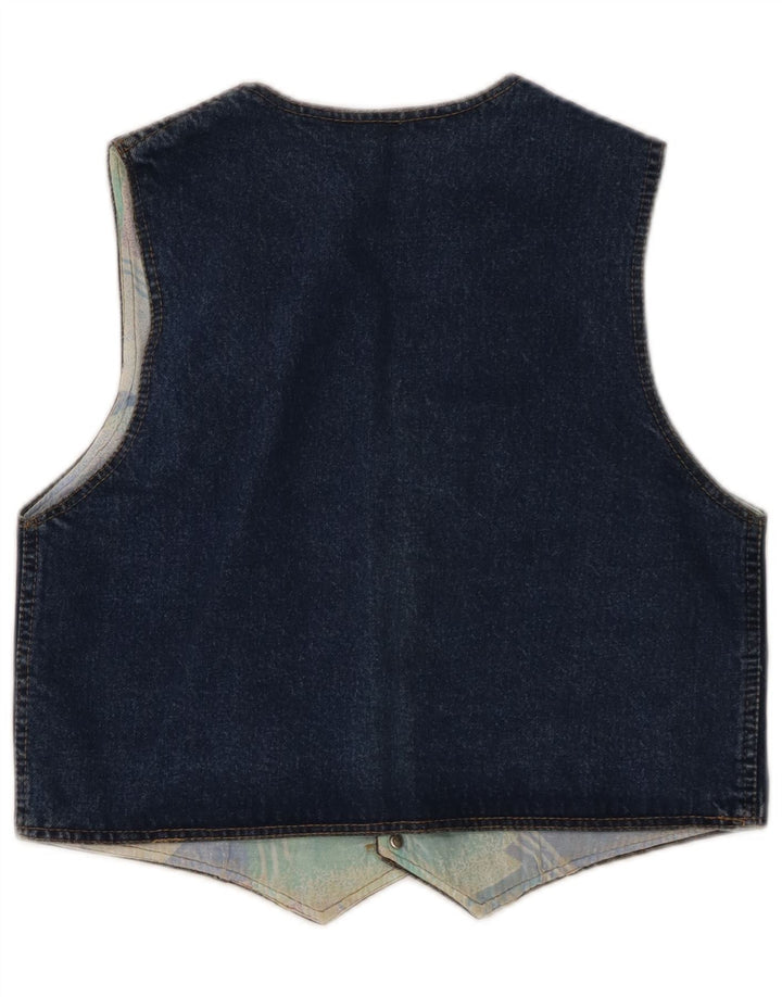Gilet in denim da donna Protest UK 12 blu medio
