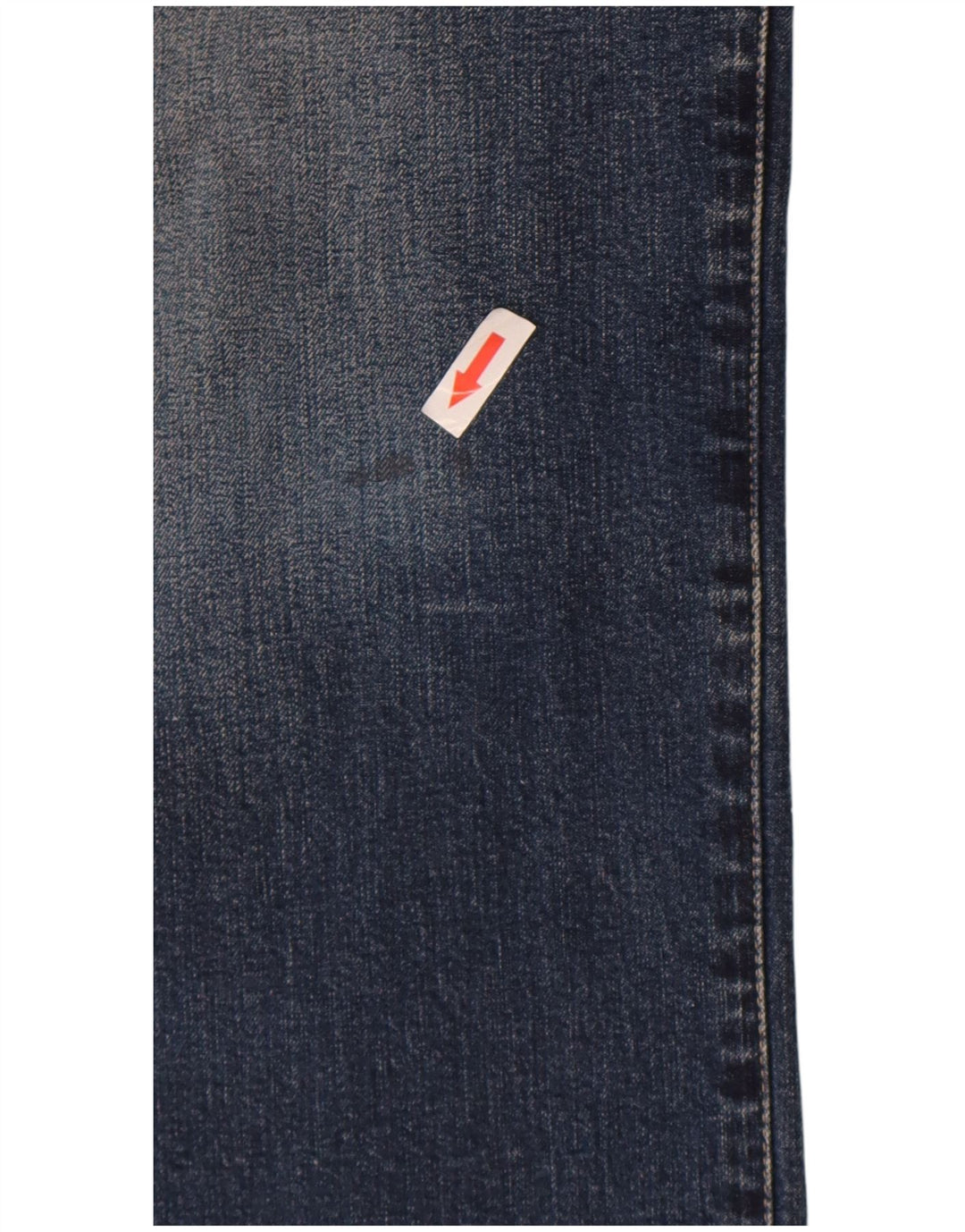 Jeans dritti da donna Armani W29 L29 cotone blu