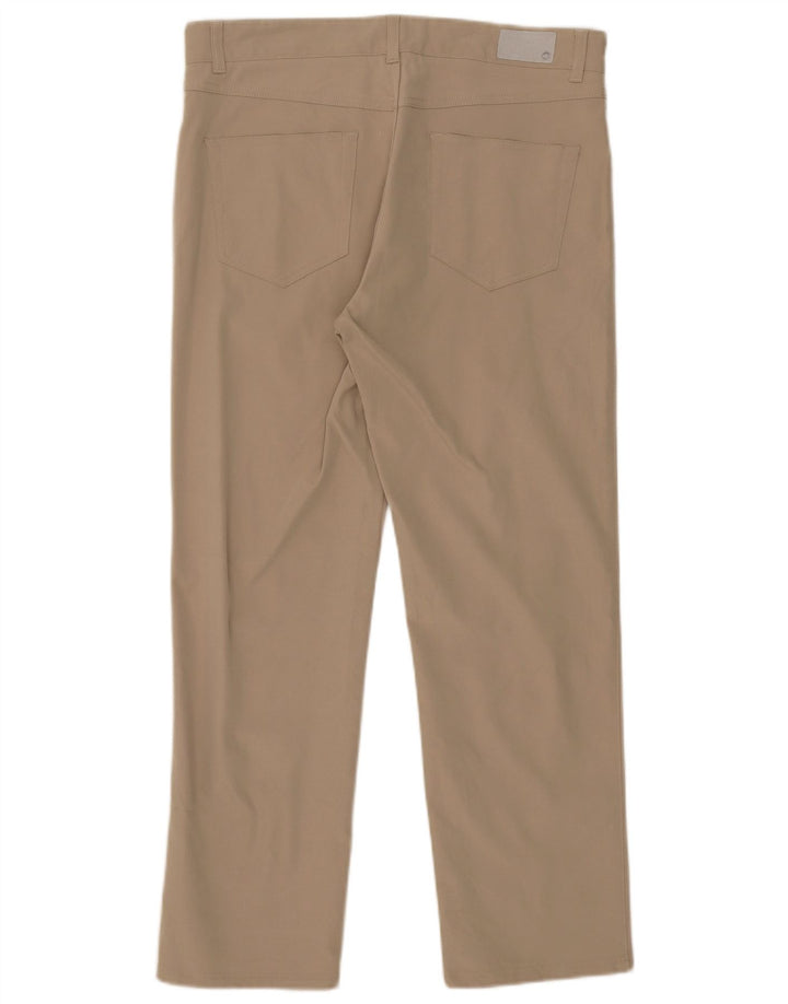 Pantaloni casual dritti da uomo Peter Millar W34 L28 Poliestere beige
