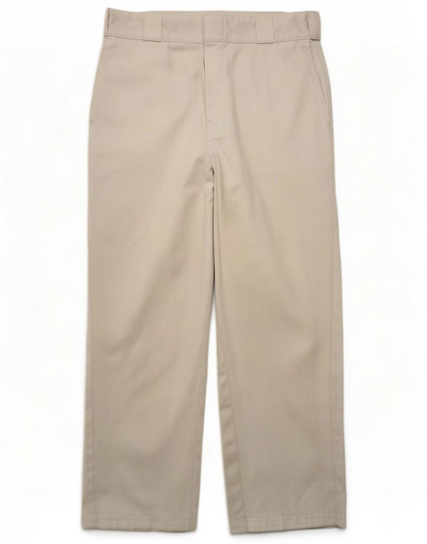 Dickies Pantaloni chino larghi da donna W28 L25 Cotone bianco