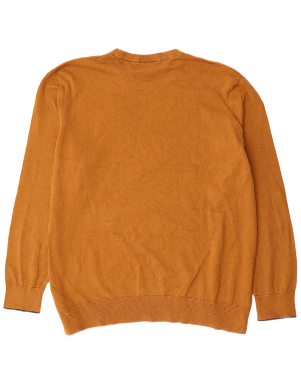 Maglione maglione girocollo da uomo Timberland 2XL cotone marrone